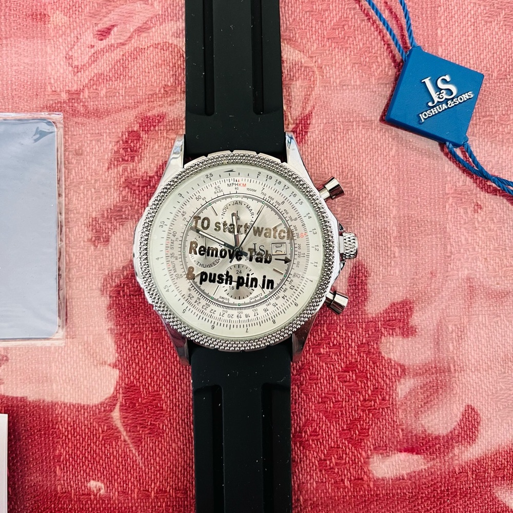 Joshua & Sons JS-10T-02 Multi-Function Watch